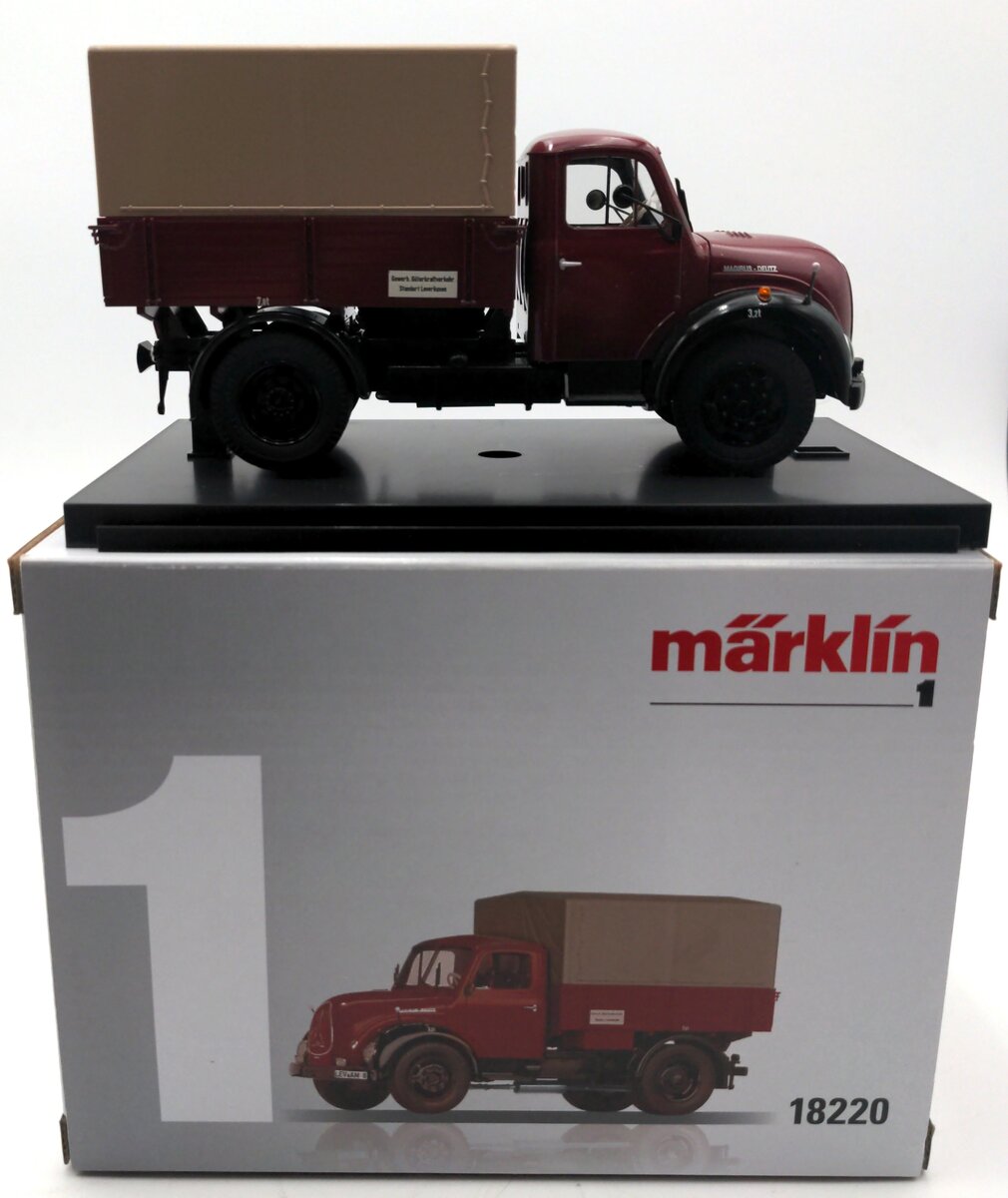 Marklin 18220 1:32 Scale Diecast Merkur 120 S Delivery Truck