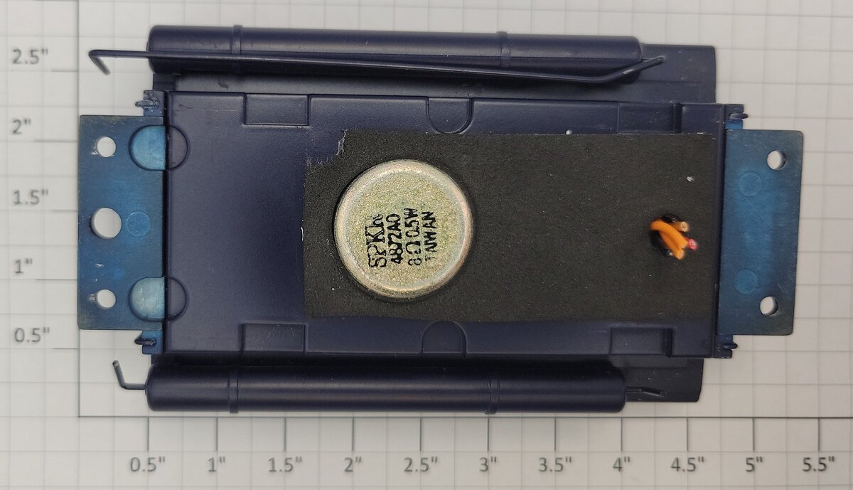 Lionel 28815-539 O Gauge B & O GP-30 Blue Fuel Tank w/ 8 Ohm 5W Speaker & Trim