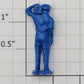 Marx MARX-156 Diecast Blue Action Boxcar Figure