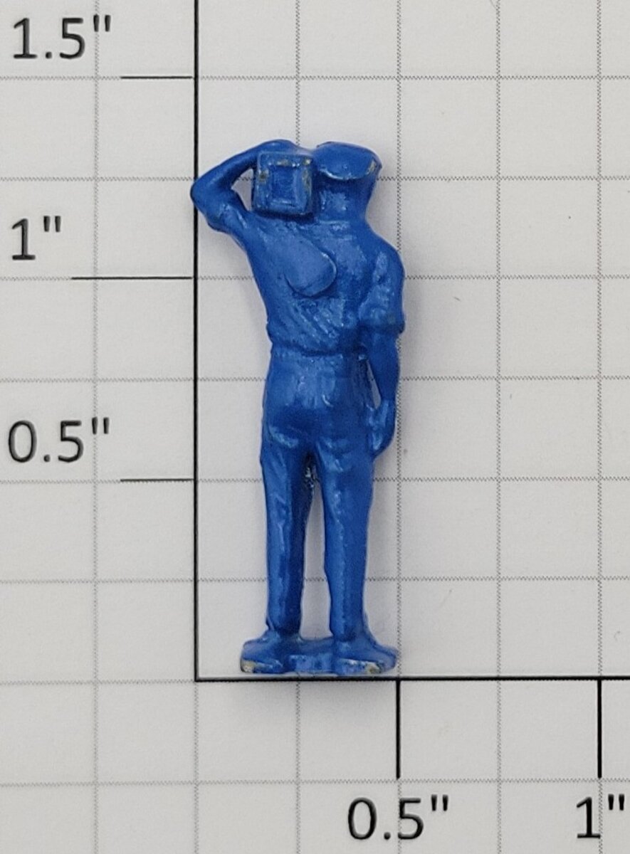 Marx MARX-156 Diecast Blue Action Boxcar Figure