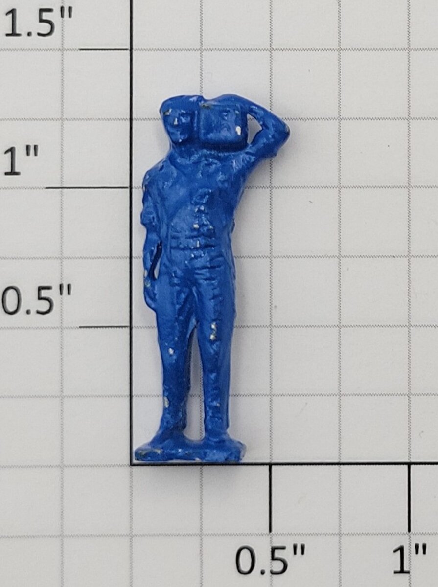 Marx MARX-156 Diecast Blue Action Boxcar Figure