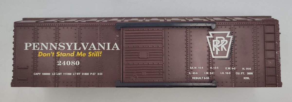 K-Line K511-211 Brown Pennsylvania Box Car Shell #24080