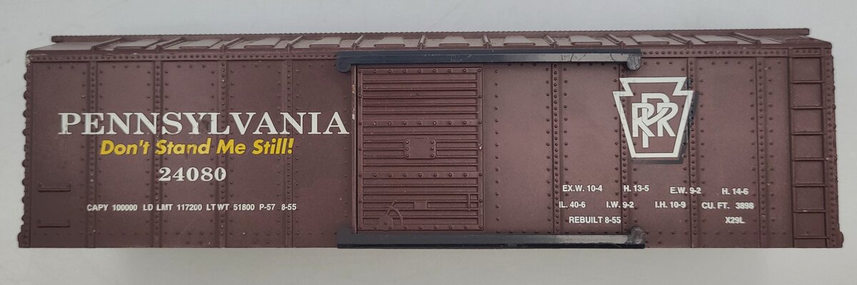 K-Line K511-211 Brown Pennsylvania Box Car Shell #24080