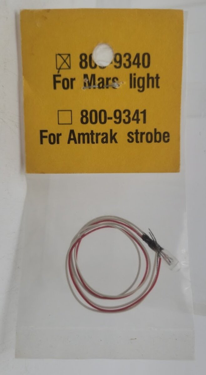 Circuitron 800-9340 Replacement Lamp Set  For Mars Light One Piece