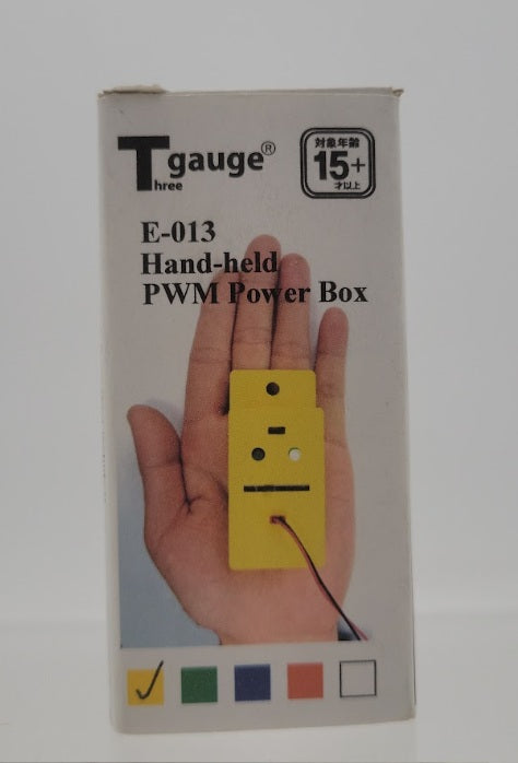 T Gauge E-013 Hand Held PWM Yellow Power Box