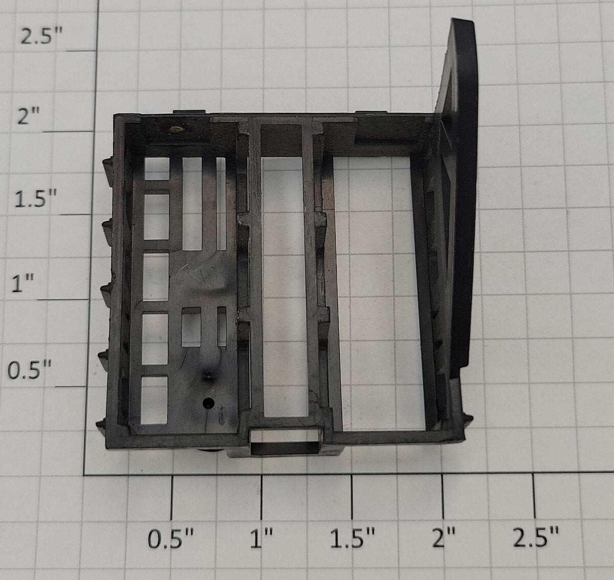 Lionel 6467-6 O Gauge Black Liquefied Gas Flatcar Bulkhead with Brake Wheel