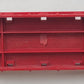 Lionel 6511-2 Red Flatcar Body with Operating Trucks #6817