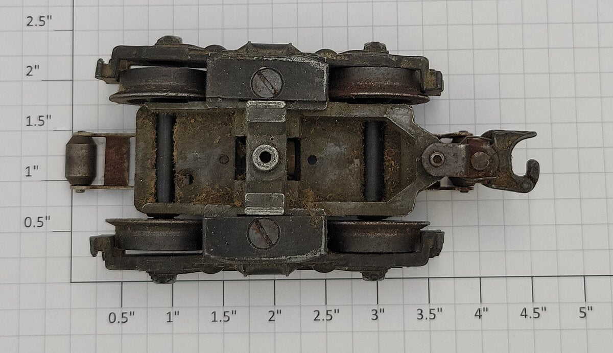 Lionel 2023-117 Rear Power Truck with Collector Roller Assembly