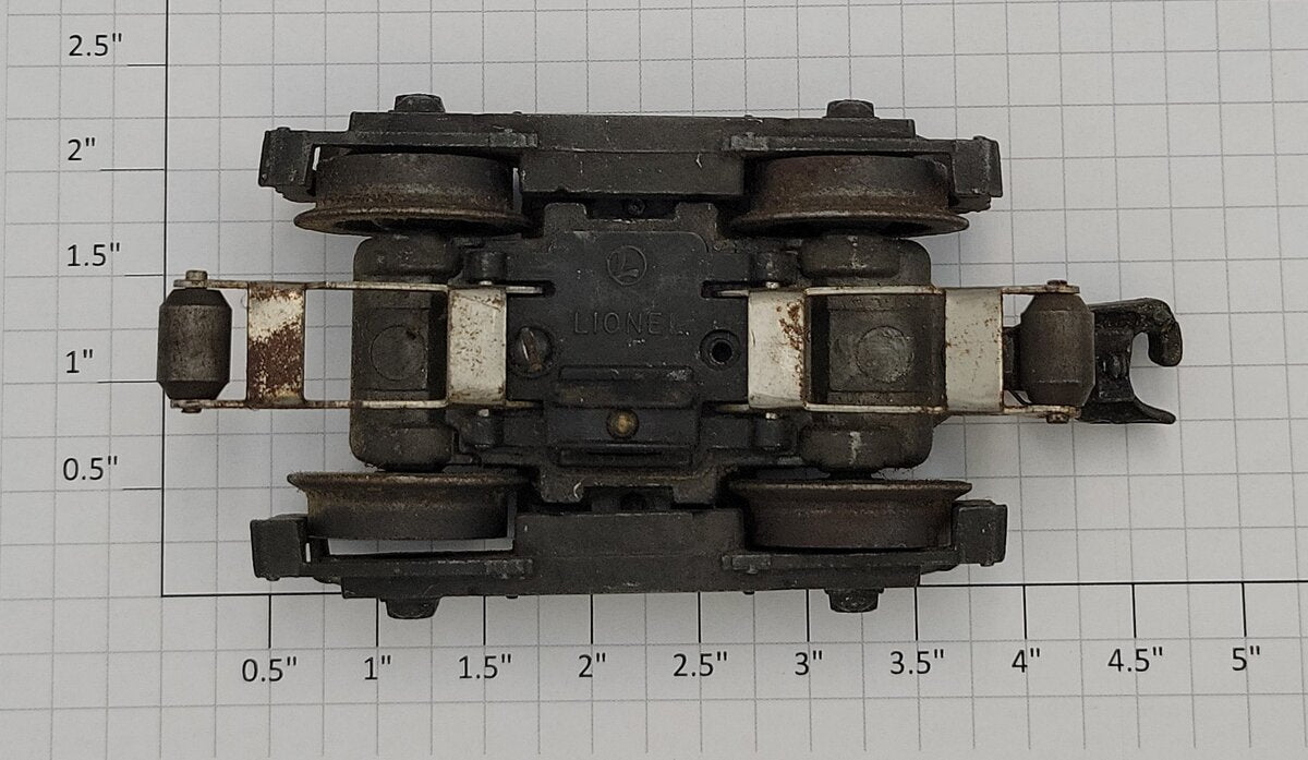Lionel 2023-117 Rear Power Truck with Collector Roller Assembly