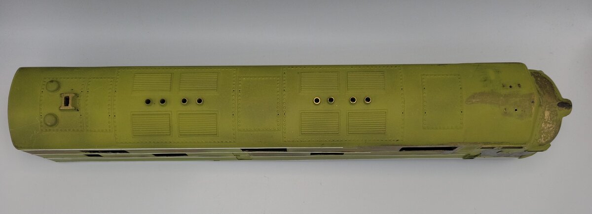 Adams & Son Model Foundry 1001 O Gauge Bronze Diesel Locomotive Shell