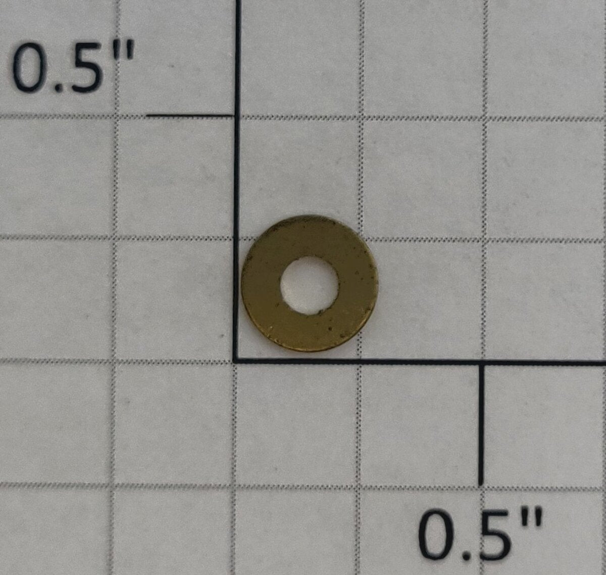 Acme 723-43 Brass Washer 1/8