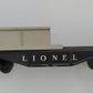 Lionel 6219-2 O Work Caboose Frame w/ Bed Tray, Operating Coupler & Plain Trucks