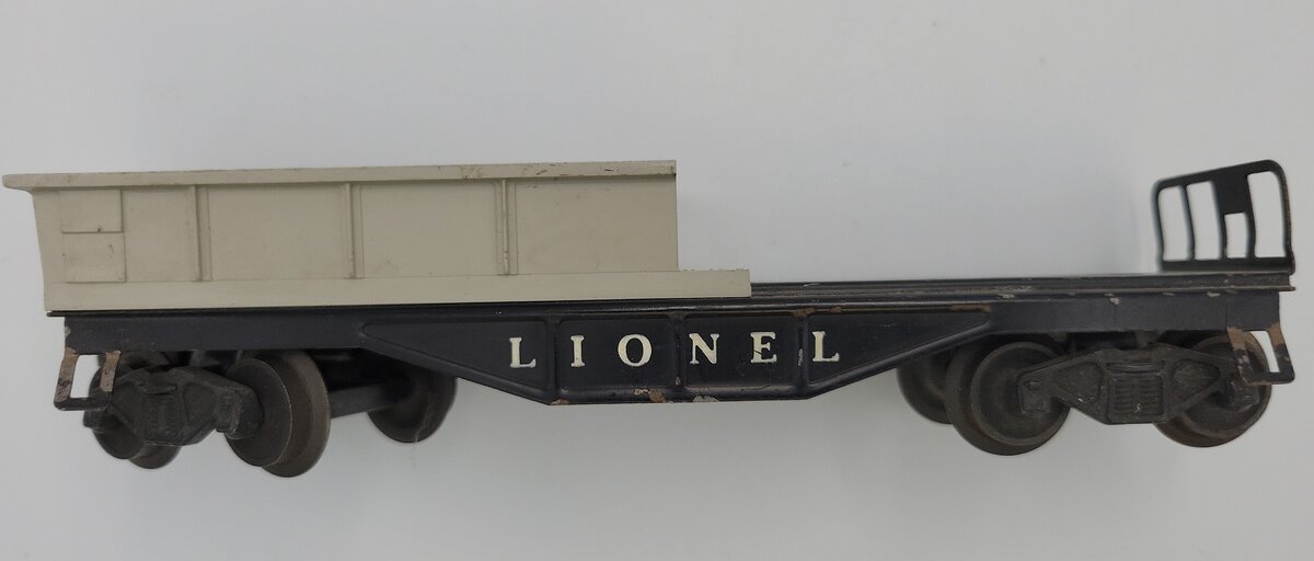 Lionel 6219-2 O Work Caboose Frame w/ Bed Tray, Operating Coupler & Plain Trucks