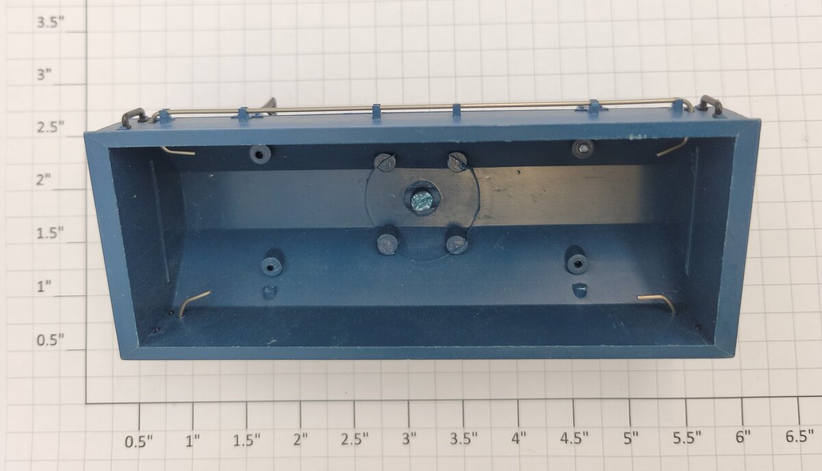 Lionel 6358-25 O Gauge Blue Grand Trunk Western Gondola Coil Cover