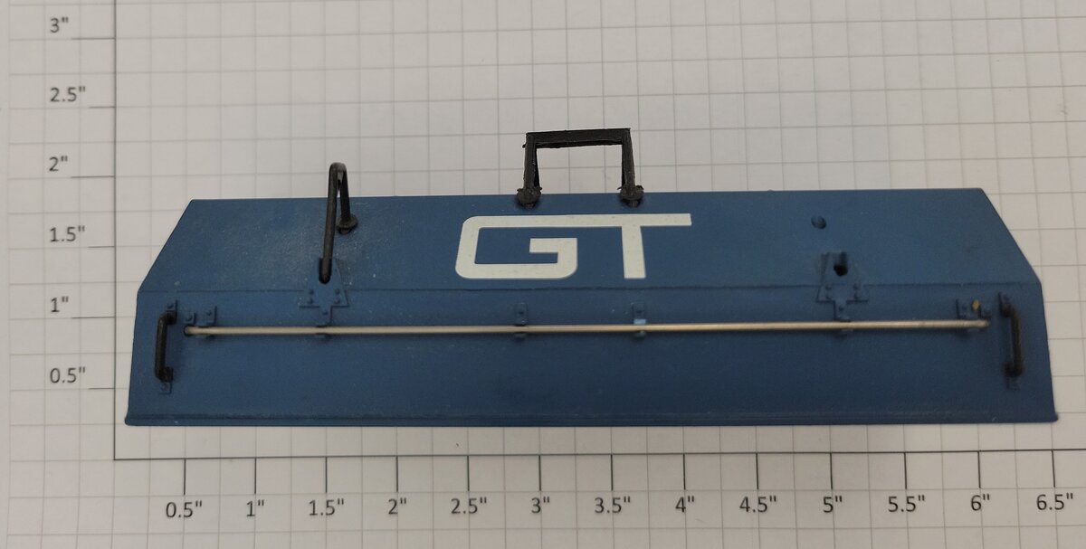 Lionel 6358-25 O Gauge Blue Grand Trunk Western Gondola Coil Cover