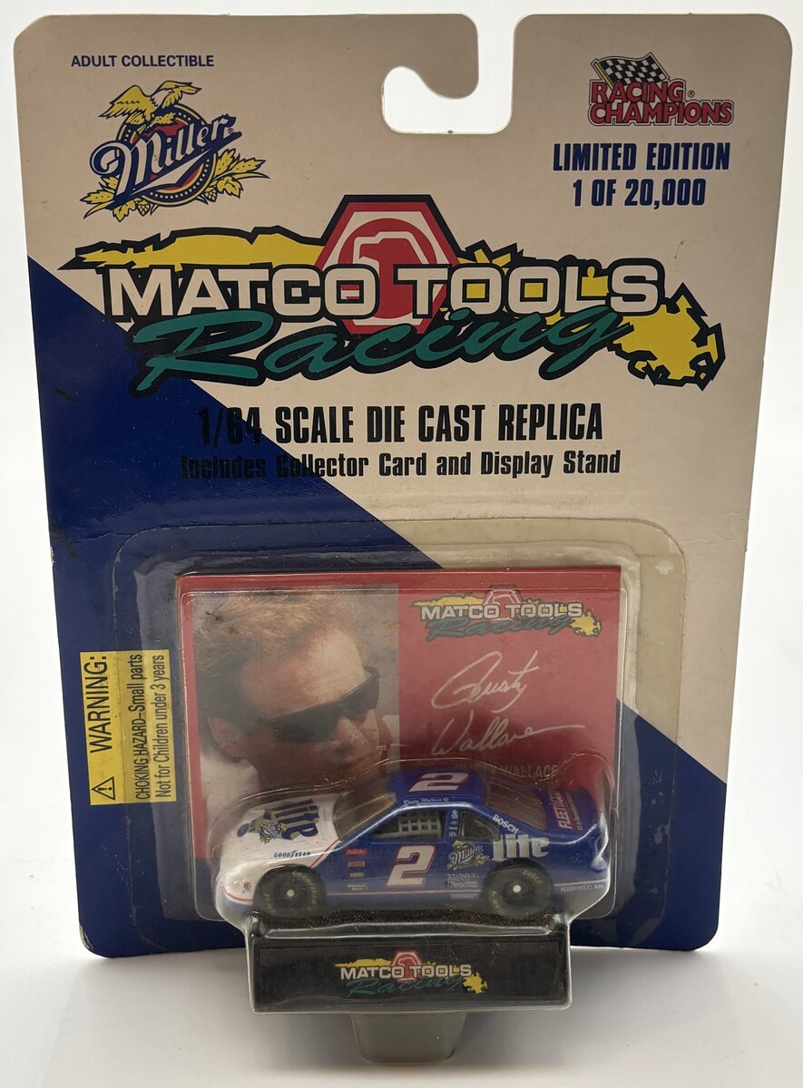 Racing Champions 1:64 Miller Lite #2 Rusty Wallace Nascar
