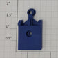 Lionel 16936-4 Maxi Double Stack Blue TTUX Male Coupler
