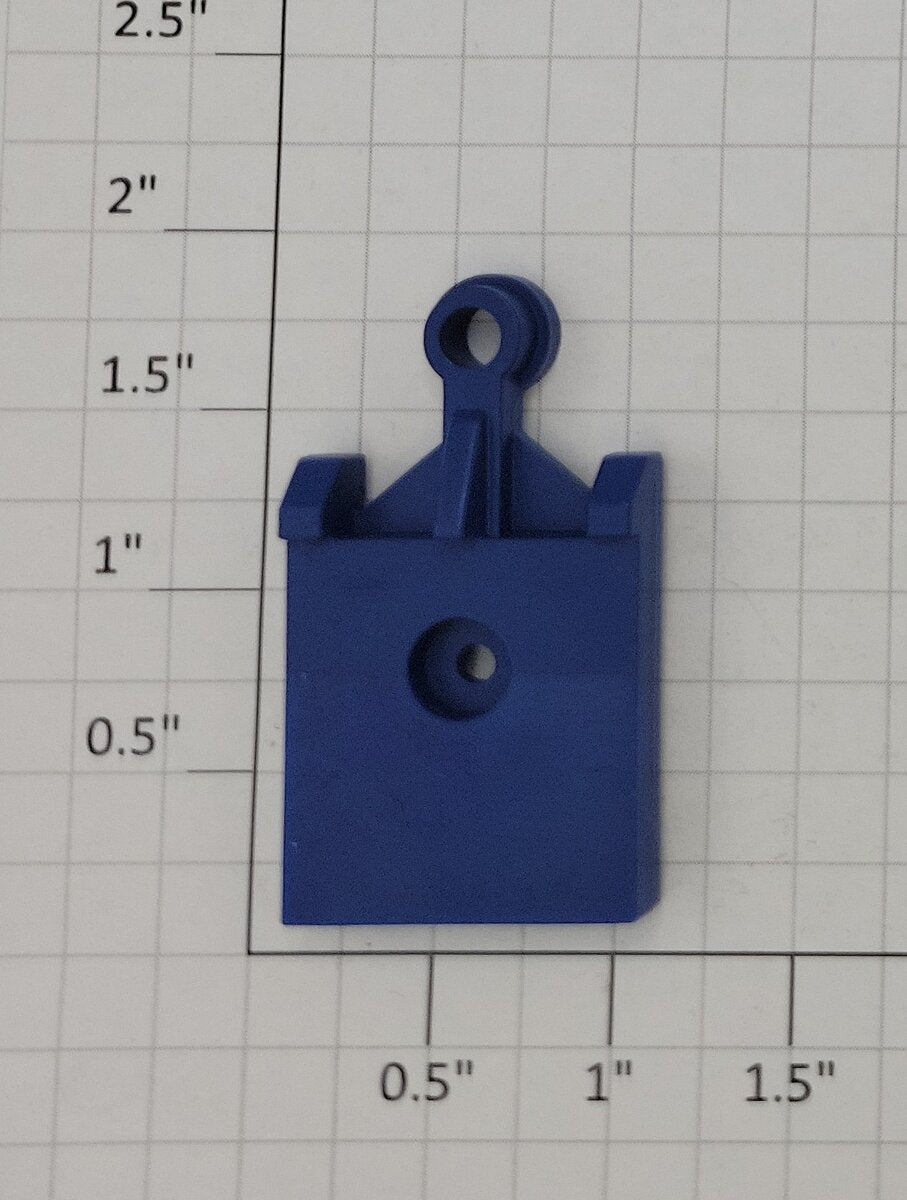 Lionel 16936-4 Maxi Double Stack Blue TTUX Male Coupler