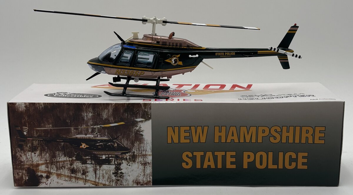 White Rose Collectibles 1:43 New Hampshire State Police Jet Ranger Helicopter