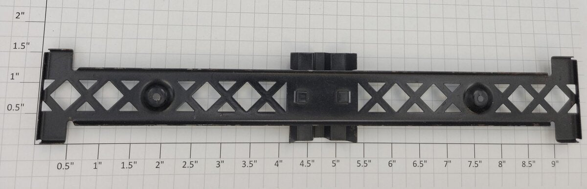 Lionel 6430-2 O Gauge Flatcar Black Metal Piggyback Trailer Bracket
