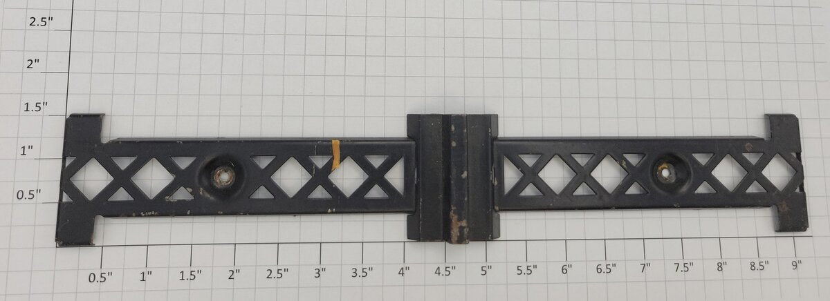 Lionel 6430-2 O Gauge Flatcar Black Metal Piggyback Trailer Bracket