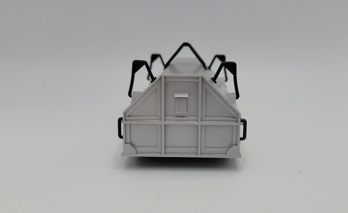 Lionel 26913-10 O Gauge Gondola Silver Painted Coil Cover with Black Trim