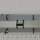 Lionel 26913-10 O Gauge Gondola Silver Painted Coil Cover with Black Trim