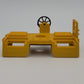 Lionel 6322-60 Yellow Intermodal End Platform with Brake Wheel