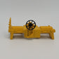 Lionel 6322-60 Yellow Intermodal End Platform with Brake Wheel