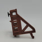 Lionel 6467-6 O Gauge Brown Liquefied Gas Flatcar Bulkhead with Brake Wheel