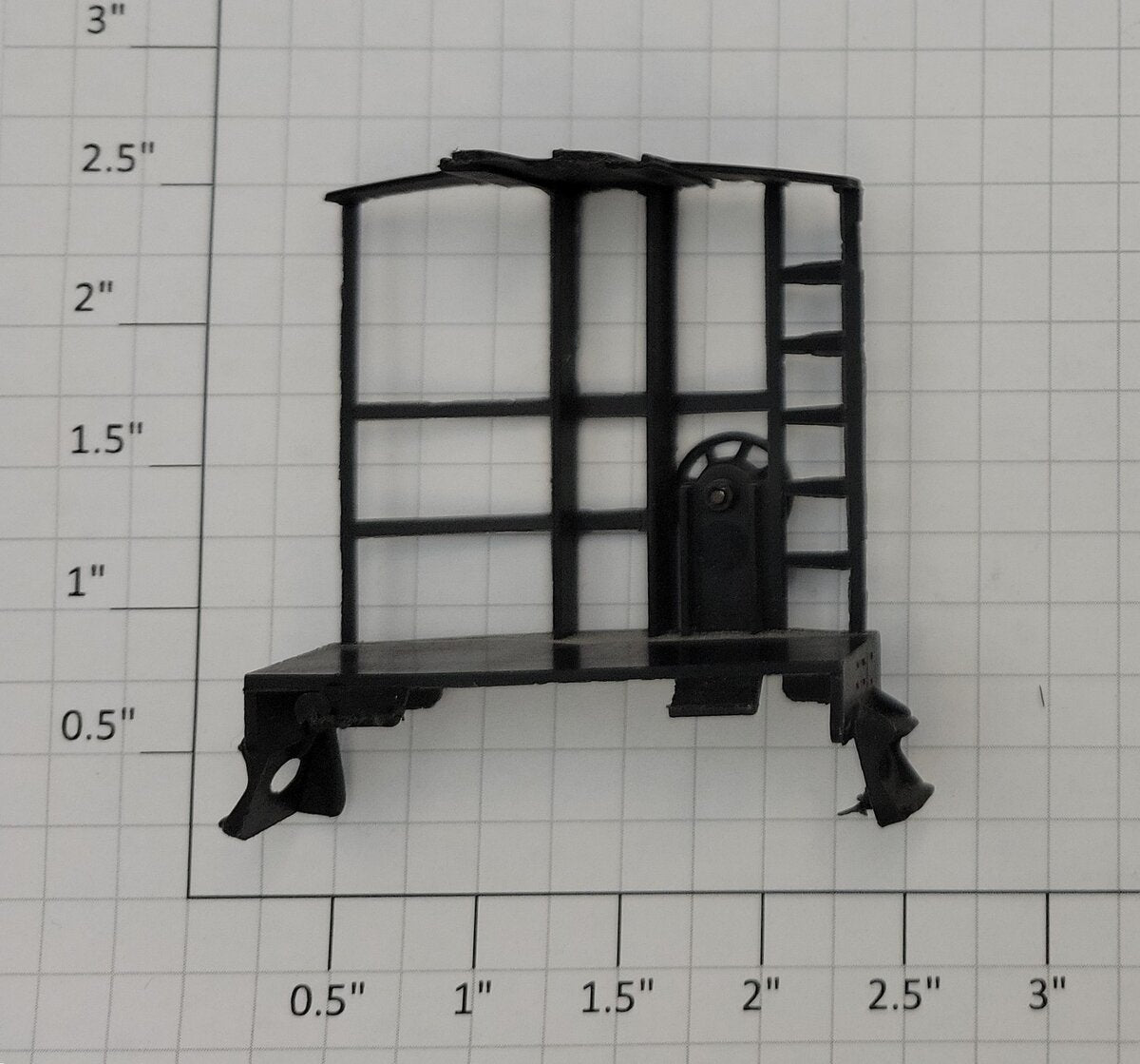 Lionel 6417-7 O Gauge Porthole Caboose End Platform with Brake Wheel