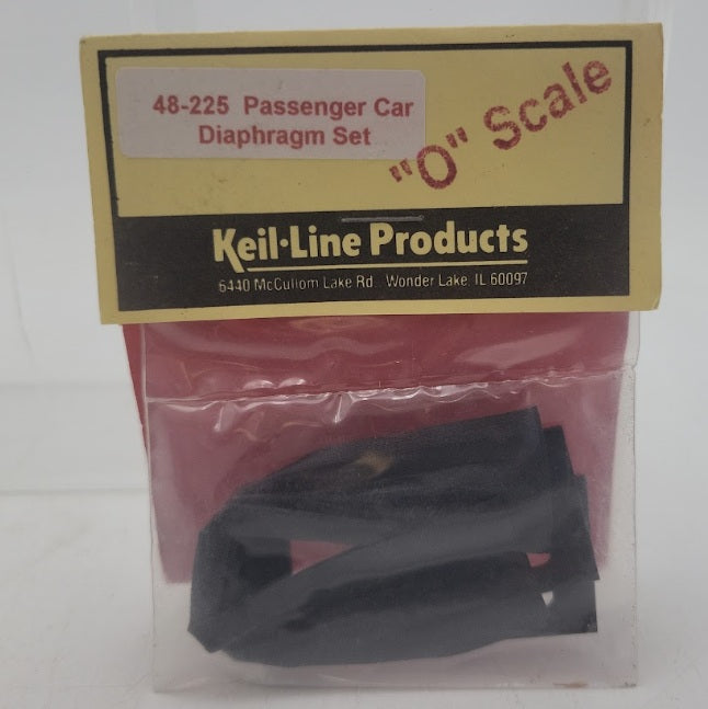 Keil-Line Products 48-225 O Scale Passenger Car One Pair Diaphragm Set