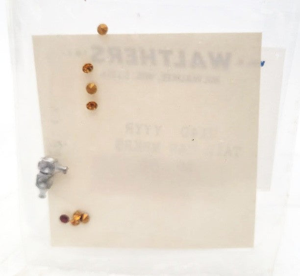 Walthers U140 HO Scale Yellow & Red Tail Car Markers Light Kit