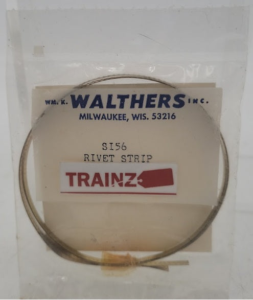 Walthers S156 3' Brass Rivet Strip