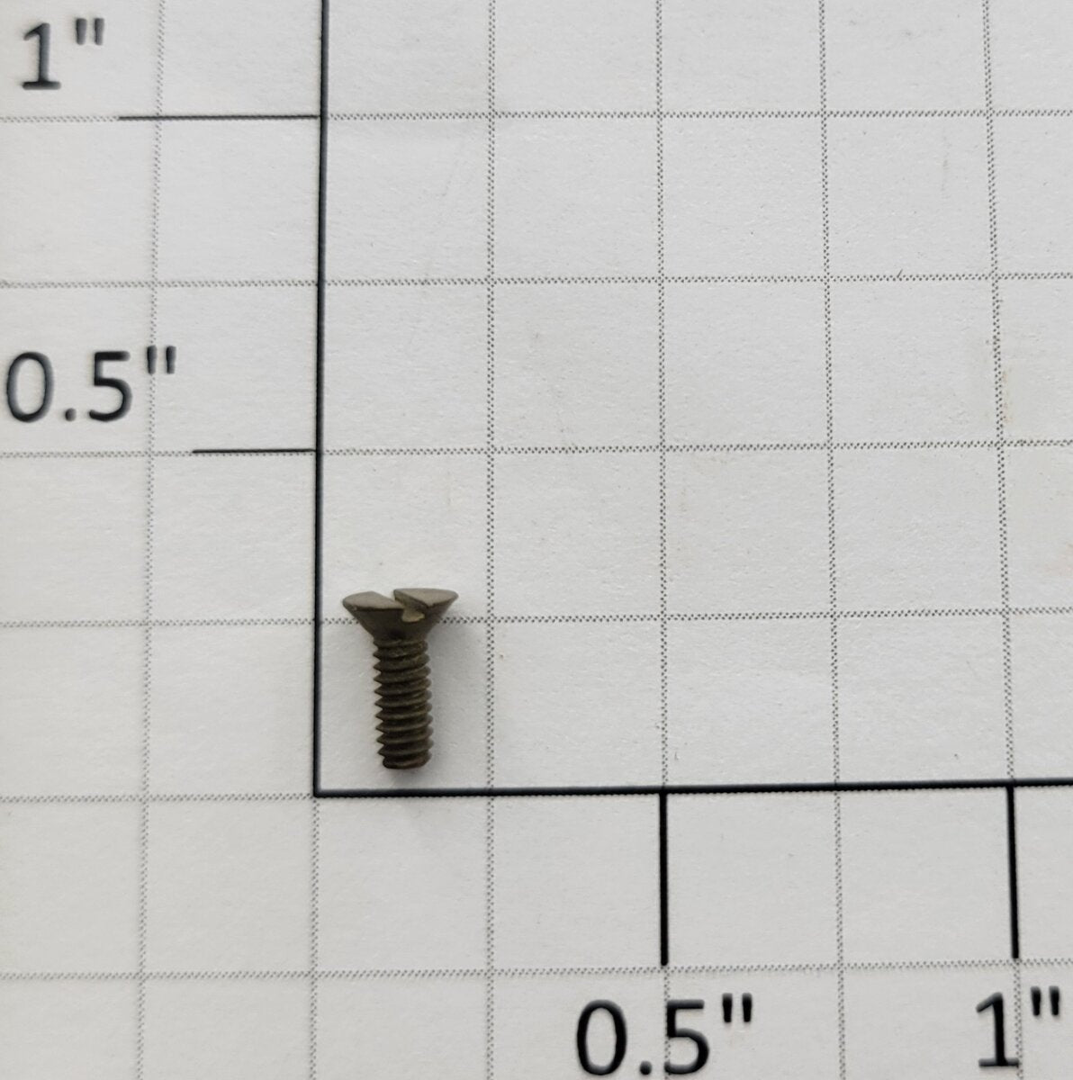 Walthers 947-1072X HO Brass Machine Screw #2-56 X 1/4