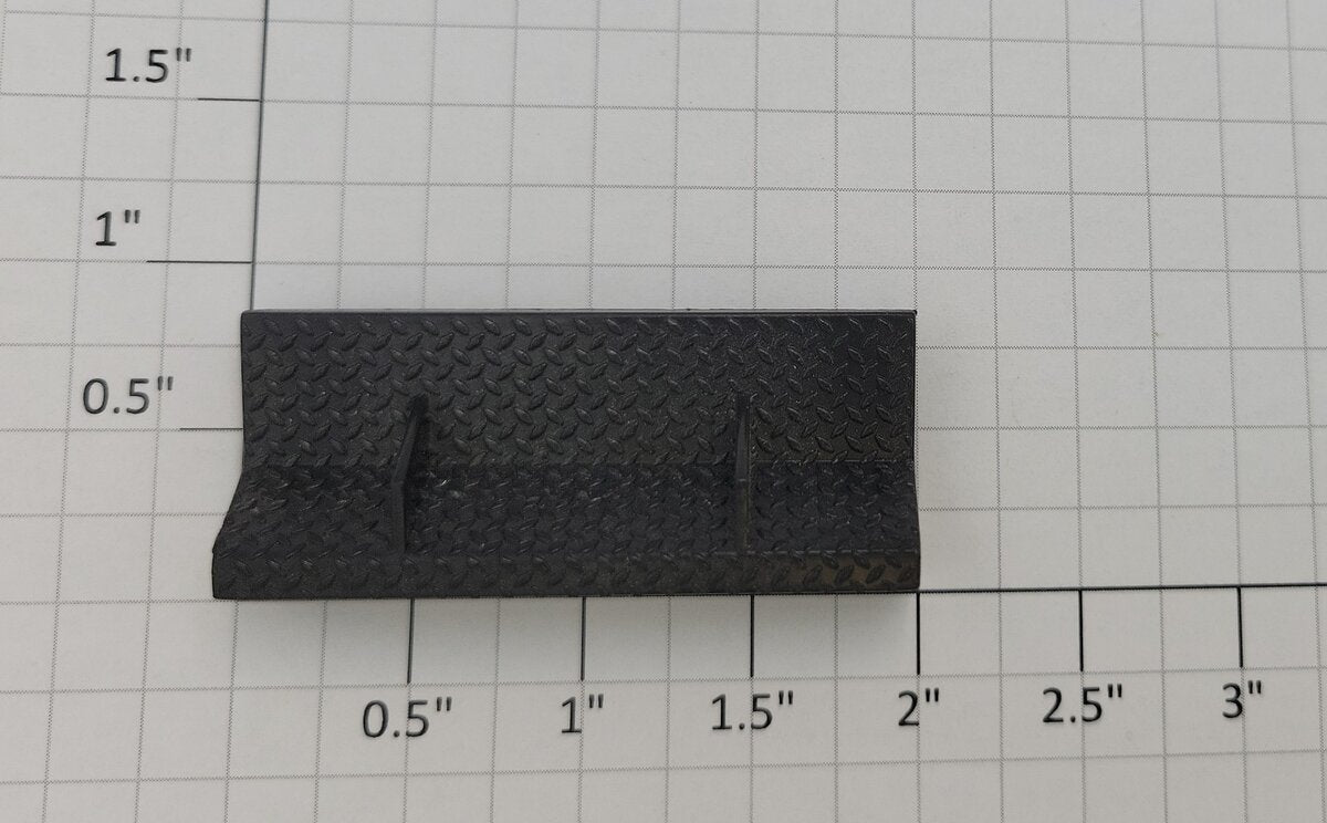 MTH HE-6100302 O Gauge Premier Black Plastic Flatcar Wheel Chock