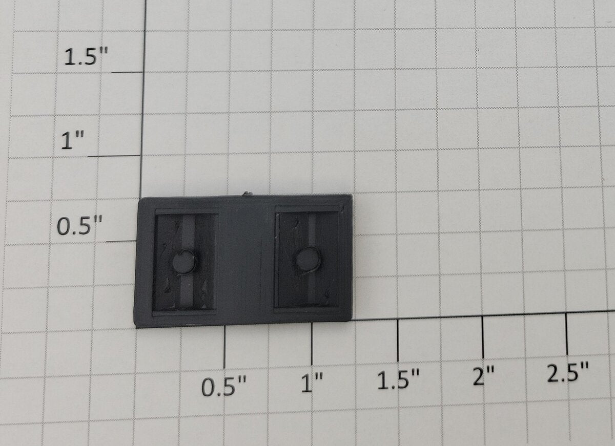 Acme 0728-15 O Gauge Wheel Chock