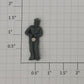 Lionel 3428-12 O Gauge Gray Mailman Figure with Magnet
