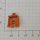 Lionel 16337-4 O Gauge TTUX Orange Trailer Fifth Wheel Hitch Receiver