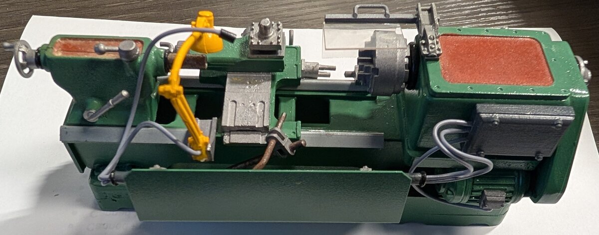 Sword Models 1:50 Scale Replica Industrial Engine Lathe