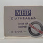 MHP O Gauge Flex Diaphragms Neoprene & Metal (Pack of 2)