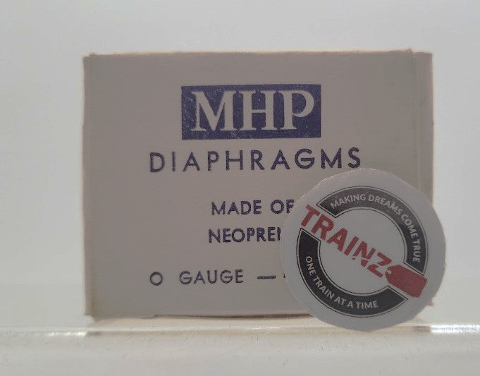 MHP O Gauge Flex Diaphragms Neoprene & Metal (Pack of 2)