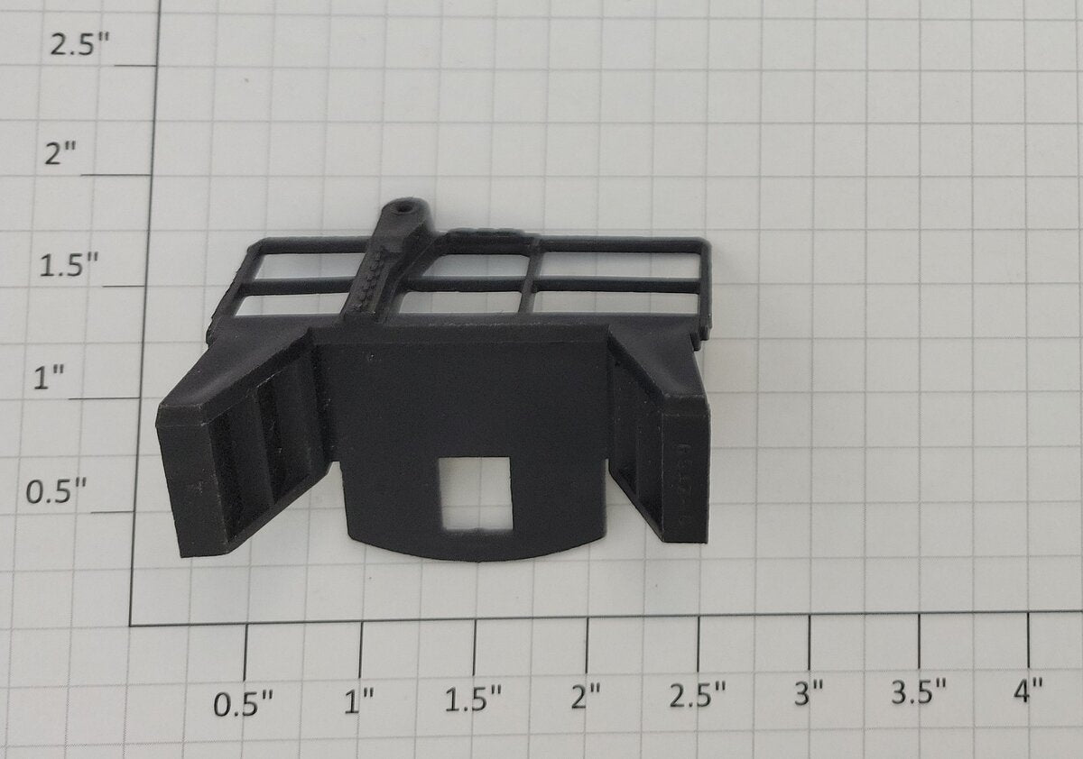 Lionel 6517-6X Bay Window Caboose End Rail w/o Frame Slot Without Wheel