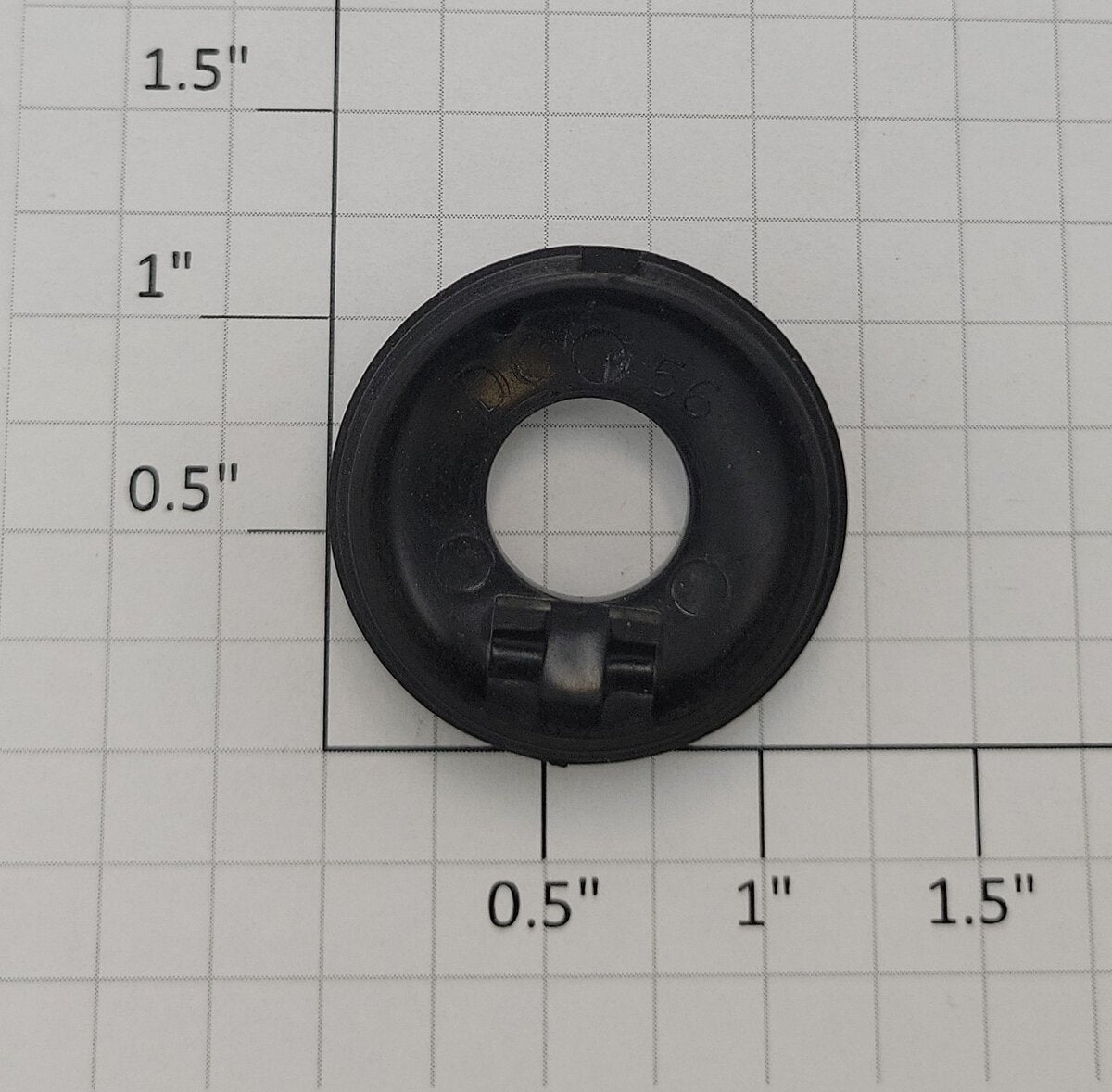 Kusan KS-DC-56 O Gauge Black Single Dome Tank Car Cover without Top
