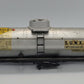 Lionel 2555-1 O Gauge Metal Sunoco Oil Tank Car Shell with Diecast Frame & Trim