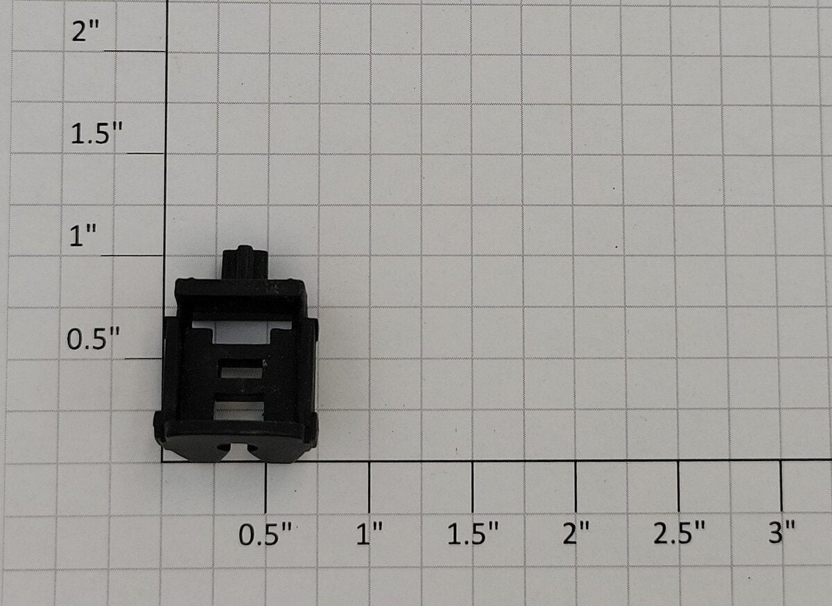Lionel 16337-4 O Gauge TTUX Black Trailer Fifth Wheel Hitch Receiver