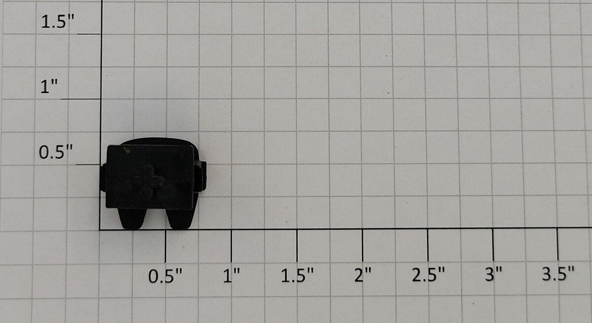 Lionel 16337-4 O Gauge TTUX Black Trailer Fifth Wheel Hitch Receiver