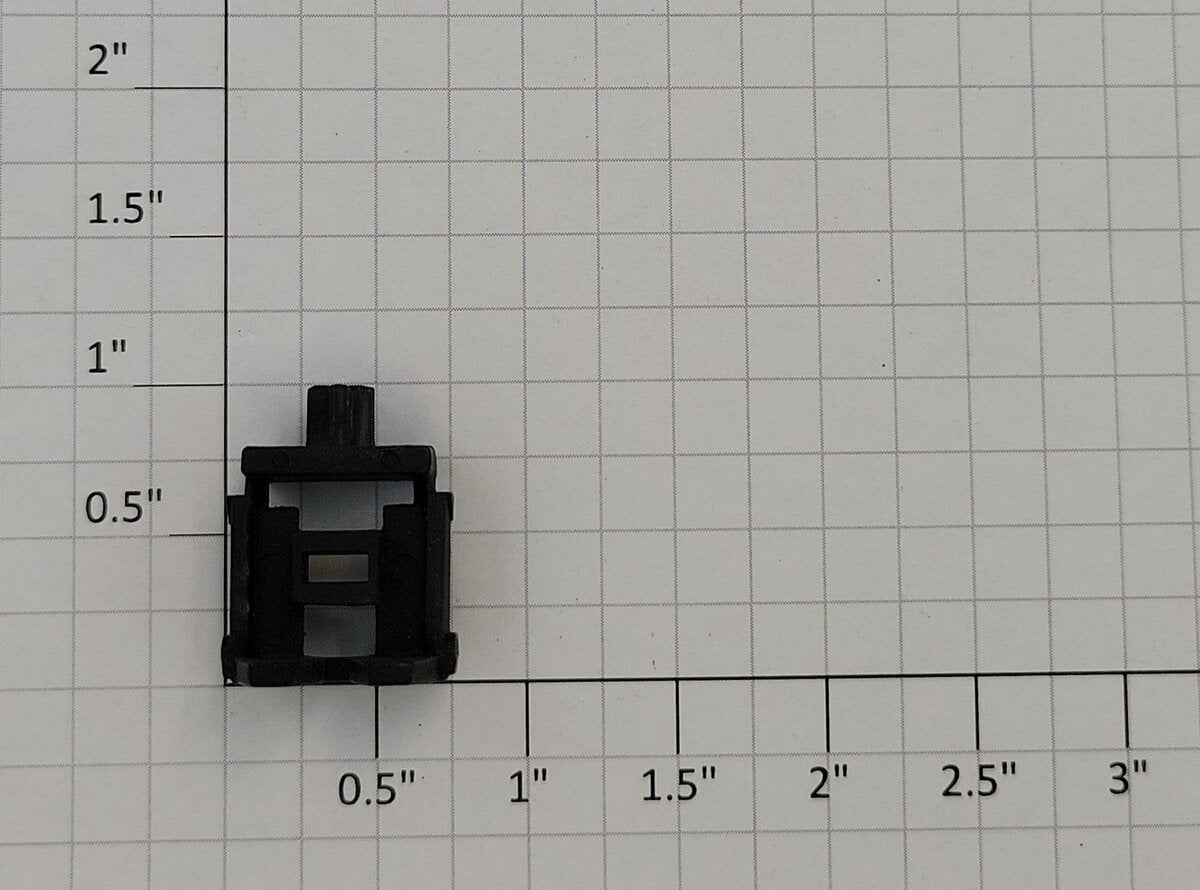 Lionel 16337-4 O Gauge TTUX Black Trailer Fifth Wheel Hitch Receiver