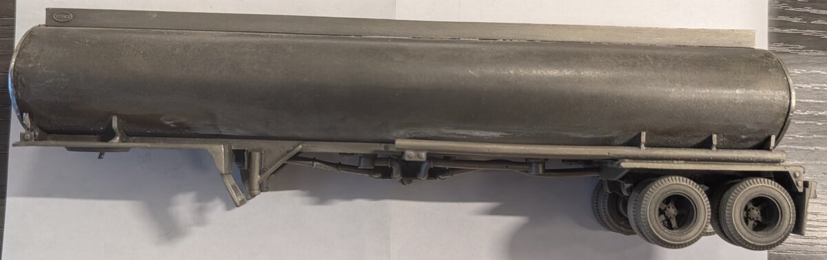 Sword Models 1:18 Vintage Pewter Liquid Tanker Semi-Trailer Tank Line