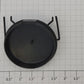 Lionel 17900-140 O Gauge Black Uni-Body Tank Car End Cap with Plain End Rail